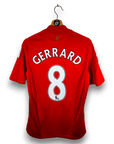2008 - 10 Liverpool Home Shirt Gerrard 8 - 6/10 - (S) - Eternal Pitch