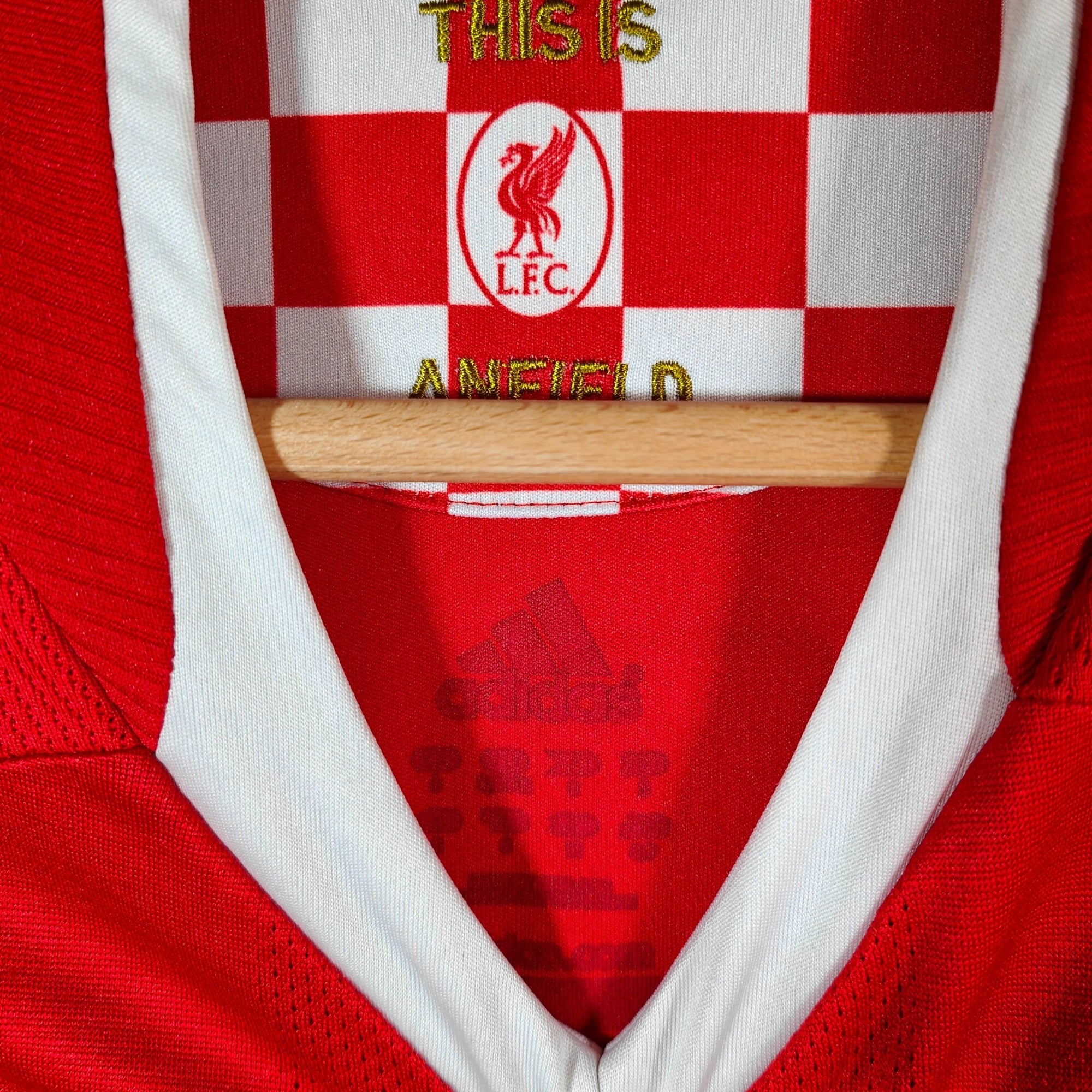 2008 - 10 Liverpool Home Shirt Gerrard 8 - 6/10 - (S) - Eternal Pitch