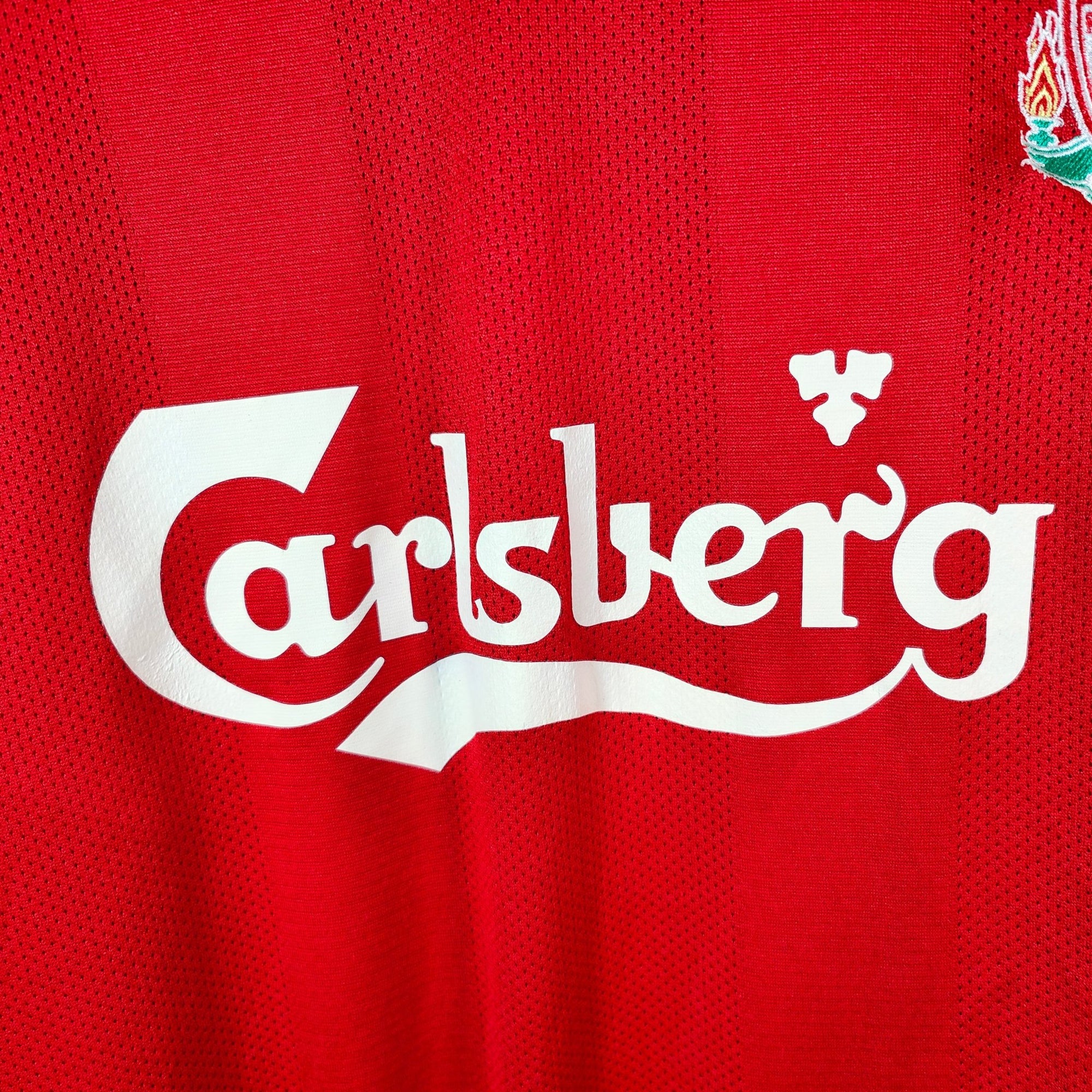 2008 - 10 Liverpool Home Shirt Gerrard 8 - 9.5/10 - (L) - Eternal Pitch