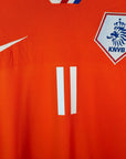 2008 - 10 Netherlands Home Shirt Robben 11 - 9.5/10 - (XL) - Eternal Pitch
