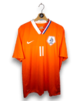 2008 - 10 Netherlands Home Shirt Robben 11 - 9.5/10 - (XL) - Eternal Pitch