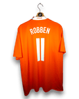 2008 - 10 Netherlands Home Shirt Robben 11 - 9.5/10 - (XL) - Eternal Pitch