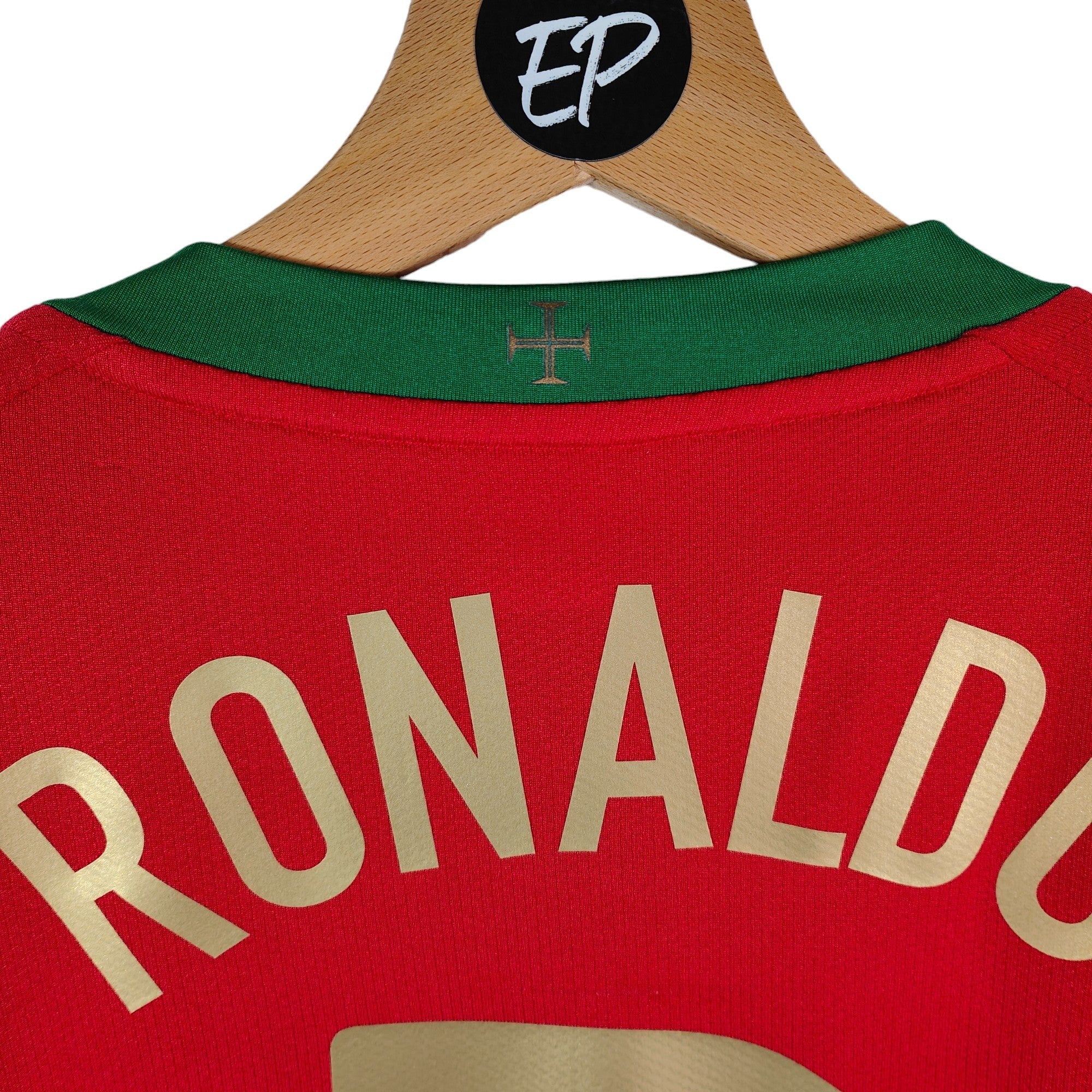 2008 - 10 Portugal Home Shirt Ronaldo 7 - 9.5/10 - (L) - Eternal Pitch