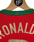 2008 - 10 Portugal Home Shirt Ronaldo 7 - 9.5/10 - (L) - Eternal Pitch