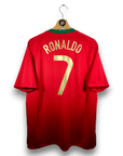 2008 - 10 Portugal Home Shirt Ronaldo 7 - 9.5/10 - (L) - Eternal Pitch