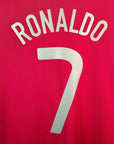 2008 - 10 Portugal Home Shirt Ronaldo 7 - 9.5/10 - (XL) - Eternal Pitch