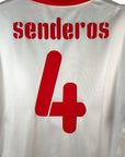 2008 - 10 Switzerland Away Shirt Senderos 4 (L) - Eternal Pitch