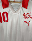 2008 - 10 Switzerland Away Shirt Yakin 10 - 9/10 - (M) - Eternal Pitch