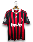 2009 - 10 AC Milan Home Shirt Ronaldinho 80 - 8.5/10 - (S) - Eternal Pitch