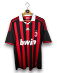 2009 - 10 AC Milan Home Shirt Ronaldinho 80 - 9/10 - (M) - Eternal Pitch