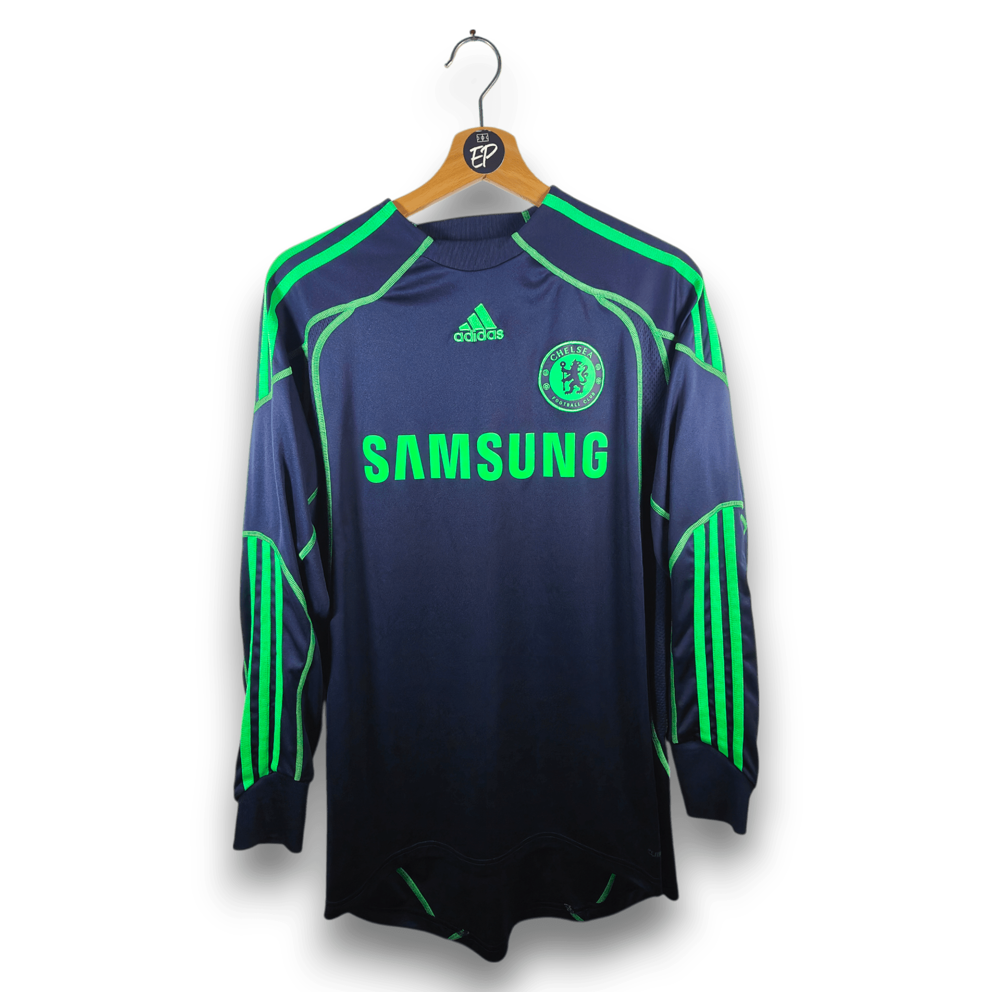 2009-10 Chelsea GK Shirt Cech #1 - 8.5/10 - (M) – E84263 Adidas