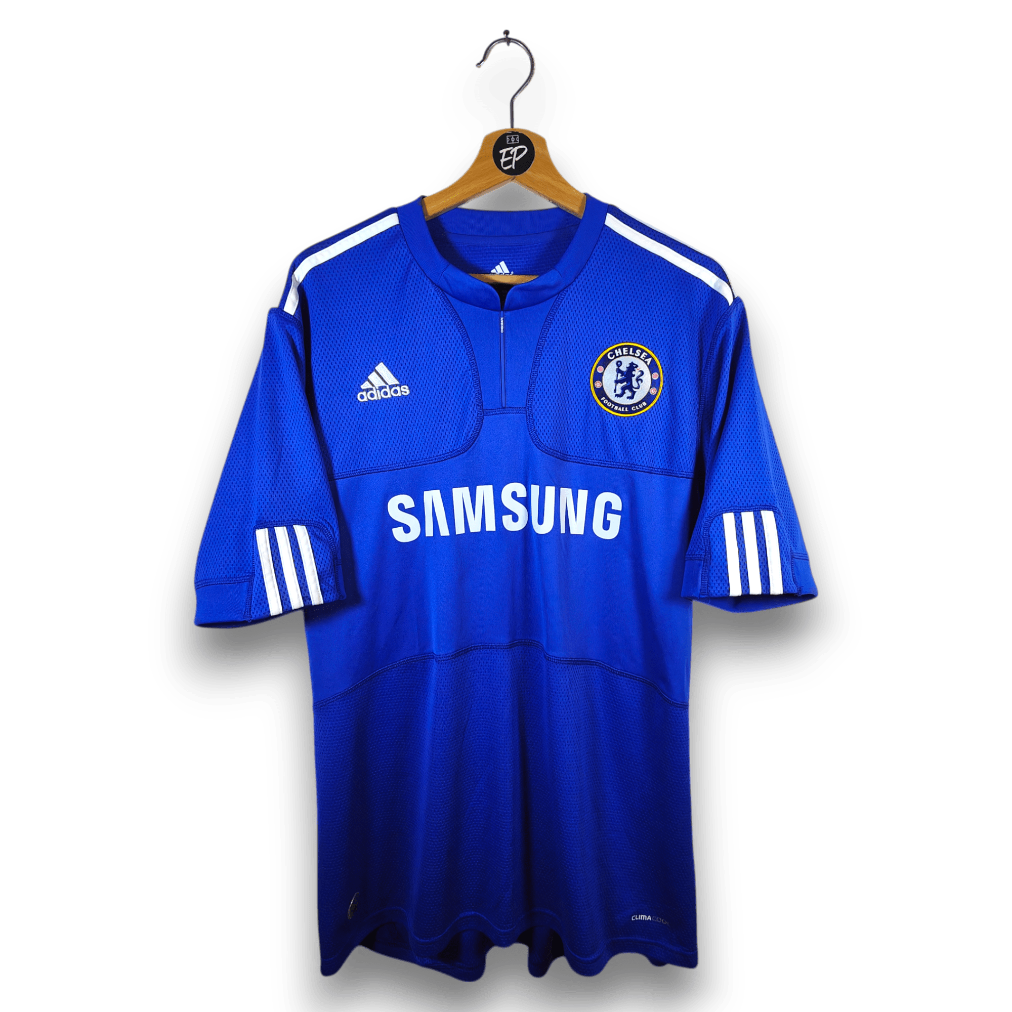 2009-10 Chelsea Home Shirt Drogba #11 - 9/10 - (L) – E84291 Adidas