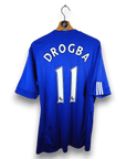 2009 - 10 Chelsea Home Shirt Drogba 11 - 9/10 - (L) - Eternal Pitch
