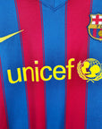 2009 - 10 FC Barcelona Home Shirt Henry 14 - 8.5/10 - (L) - Eternal Pitch