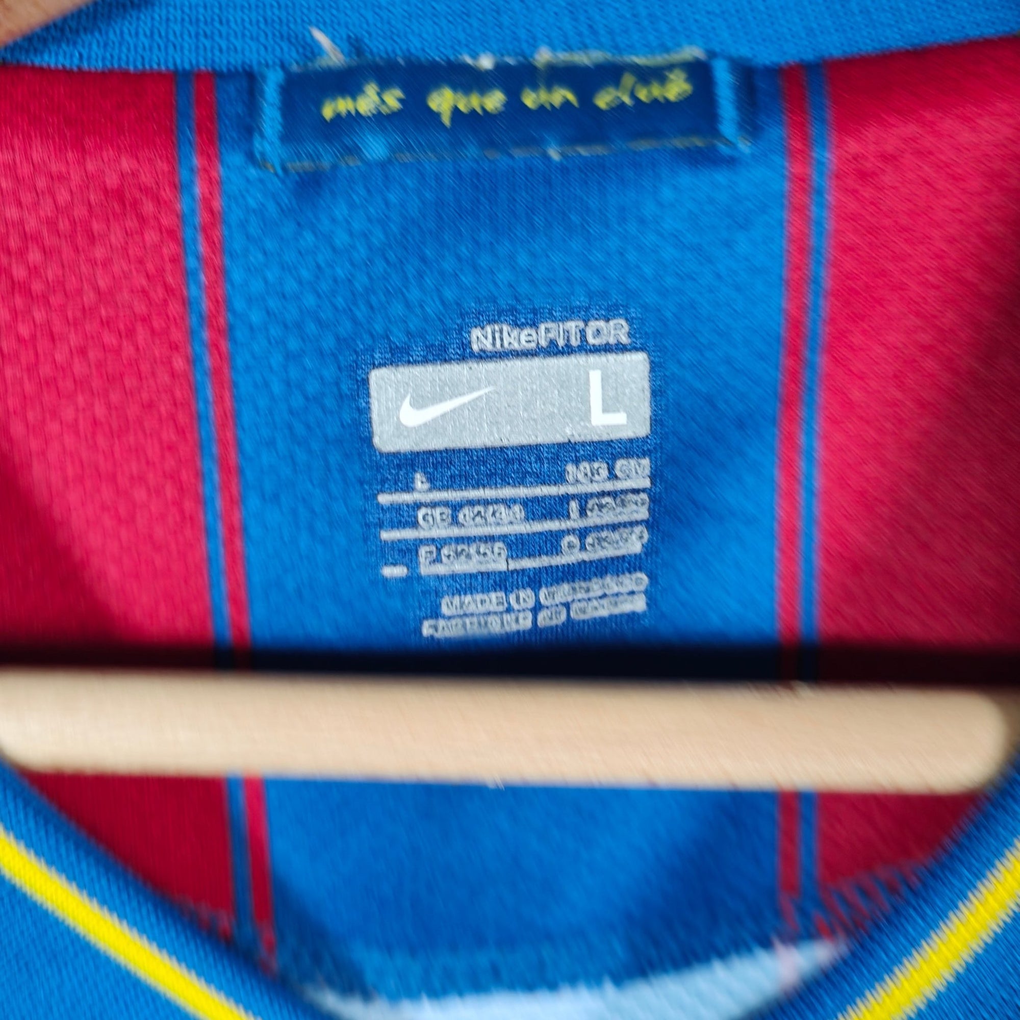 2009 - 10 FC Barcelona Home Shirt Henry 14 - 8.5/10 - (L) - Eternal Pitch