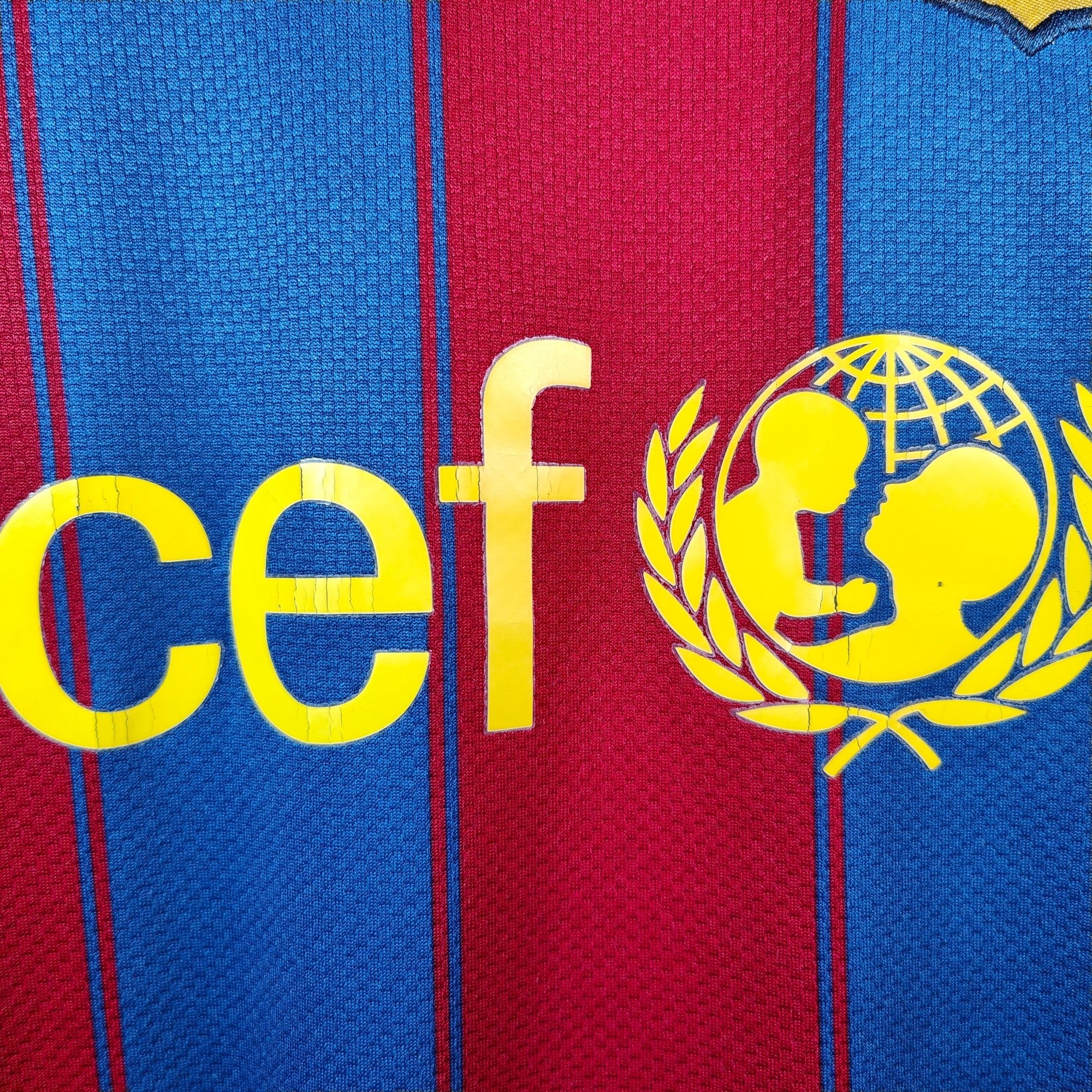 2009 - 10 FC Barcelona Home Shirt Ibrahimovic 9 - 8/10 - (M) - Eternal Pitch