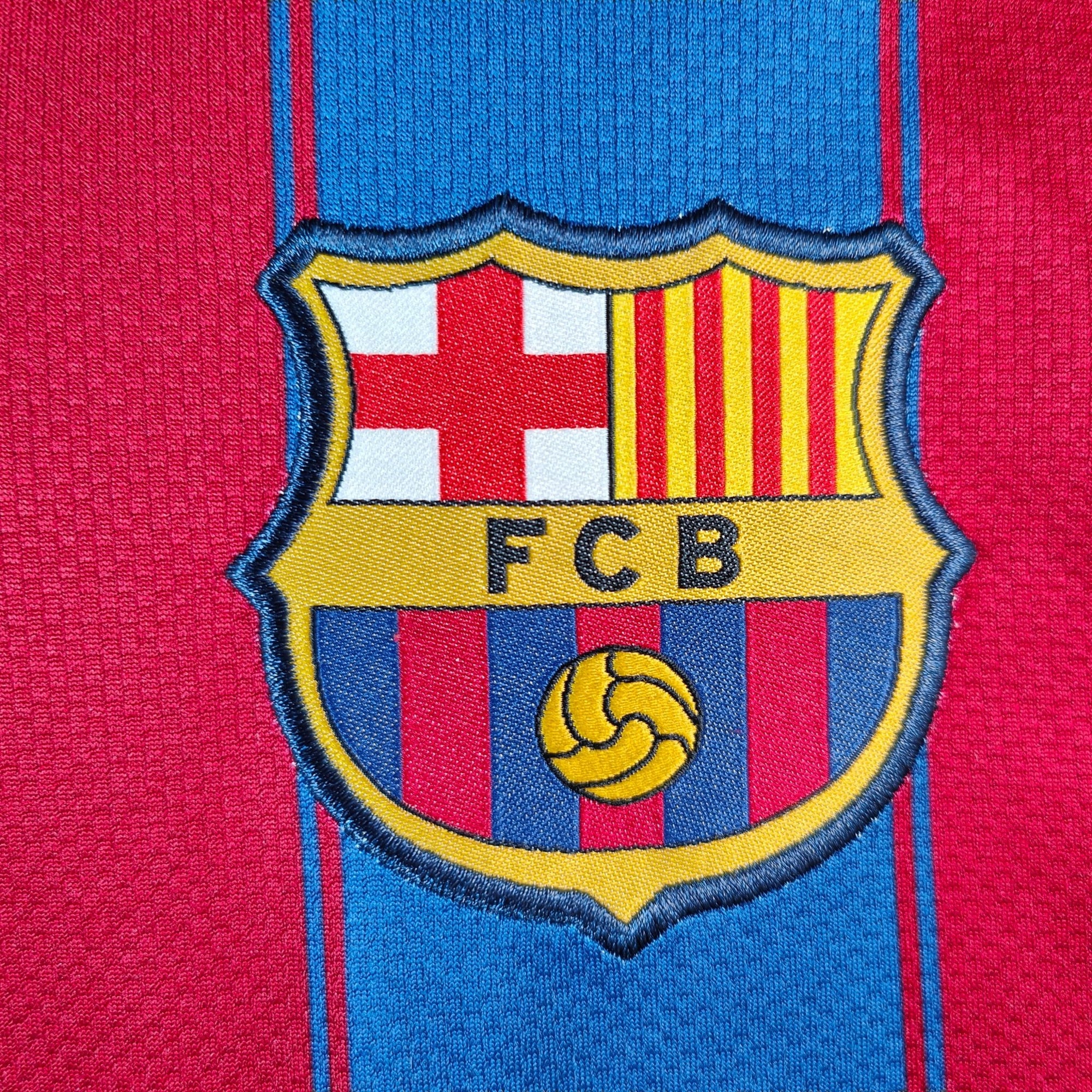 2009 - 10 FC Barcelona Home Shirt Ibrahimovic 9 - 8/10 - (M) - Eternal Pitch