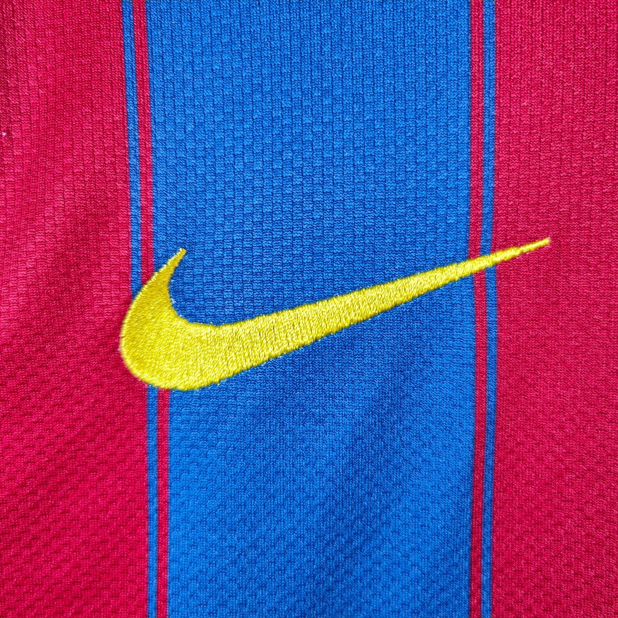 2009 - 10 FC Barcelona Home Shirt Ibrahimovic 9 - 8/10 - (M) - Eternal Pitch
