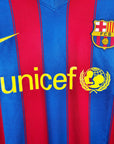 2009 - 10 FC Barcelona Home Shirt Ibrahimovic 9 - 8.5/10 - (M) - Eternal Pitch