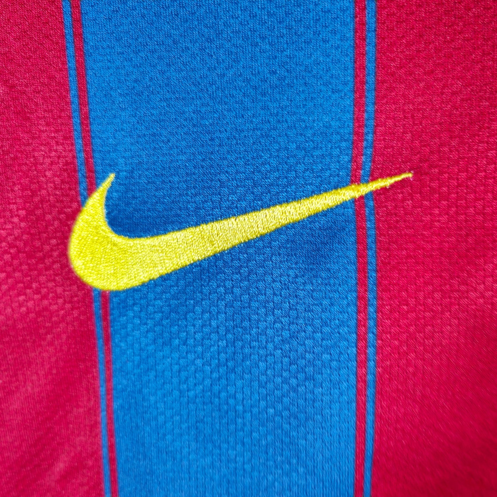 2009 - 10 FC Barcelona Home Shirt Ibrahimovic 9 - 8.5/10 - (M) - Eternal Pitch