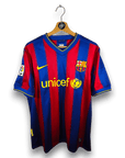 2009 - 10 FC Barcelona Home Shirt Ibrahimovic 9 - 8.5/10 - (M) - Eternal Pitch
