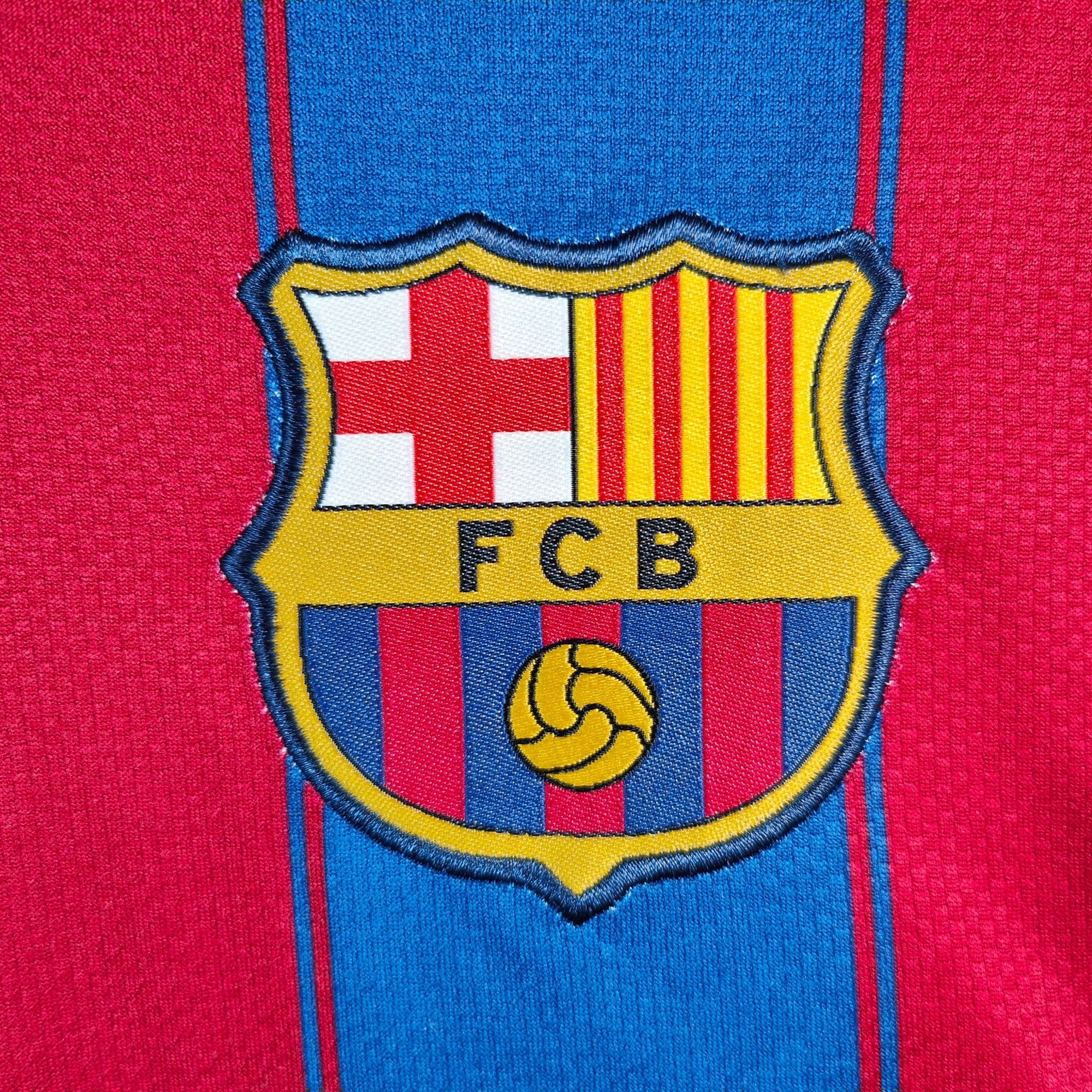 2009 - 10 FC Barcelona Home Shirt Ibrahimovic 9 - 8.5/10 - (M) - Eternal Pitch