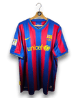 2009 - 10 FC Barcelona Home Shirt Ibrahimovic 9 - 9/10 - (XL) - Eternal Pitch