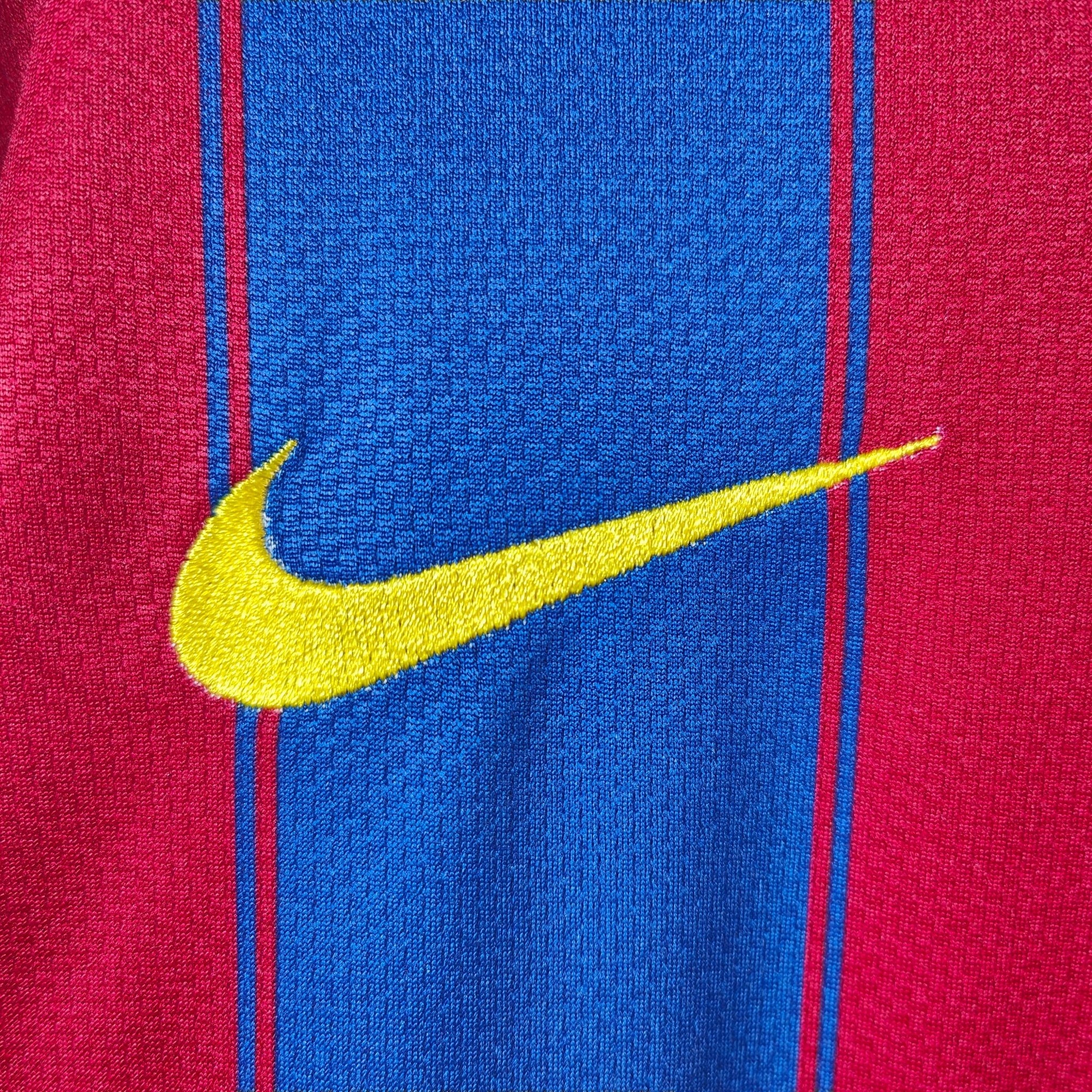 2009 - 10 FC Barcelona Home Shirt Ibrahimovic 9 - 9/10 - (XL) - Eternal Pitch