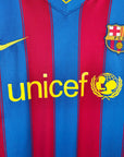 2009 - 10 FC Barcelona Home Shirt Messi 10 - 8.5/10 - (L) - Eternal Pitch