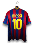 2009 - 10 FC Barcelona Home Shirt Messi 10 - 9/10 - (M) - Eternal Pitch