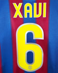 2009 - 10 FC Barcelona Home Shirt Xavi 6 - 9.5/10 - (M) - Eternal Pitch