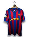 2009 - 10 FC Barcelona Home Shirt Xavi 6 - 9.5/10 - (M) - Eternal Pitch