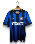 2009 - 10 Inter Milan Home Shirt Eto'o 9 - 9/10 - (L) - Eternal Pitch