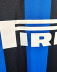 2009 - 10 Inter Milan Home Shirt Eto'o 9 - 9/10 - (L) - Eternal Pitch