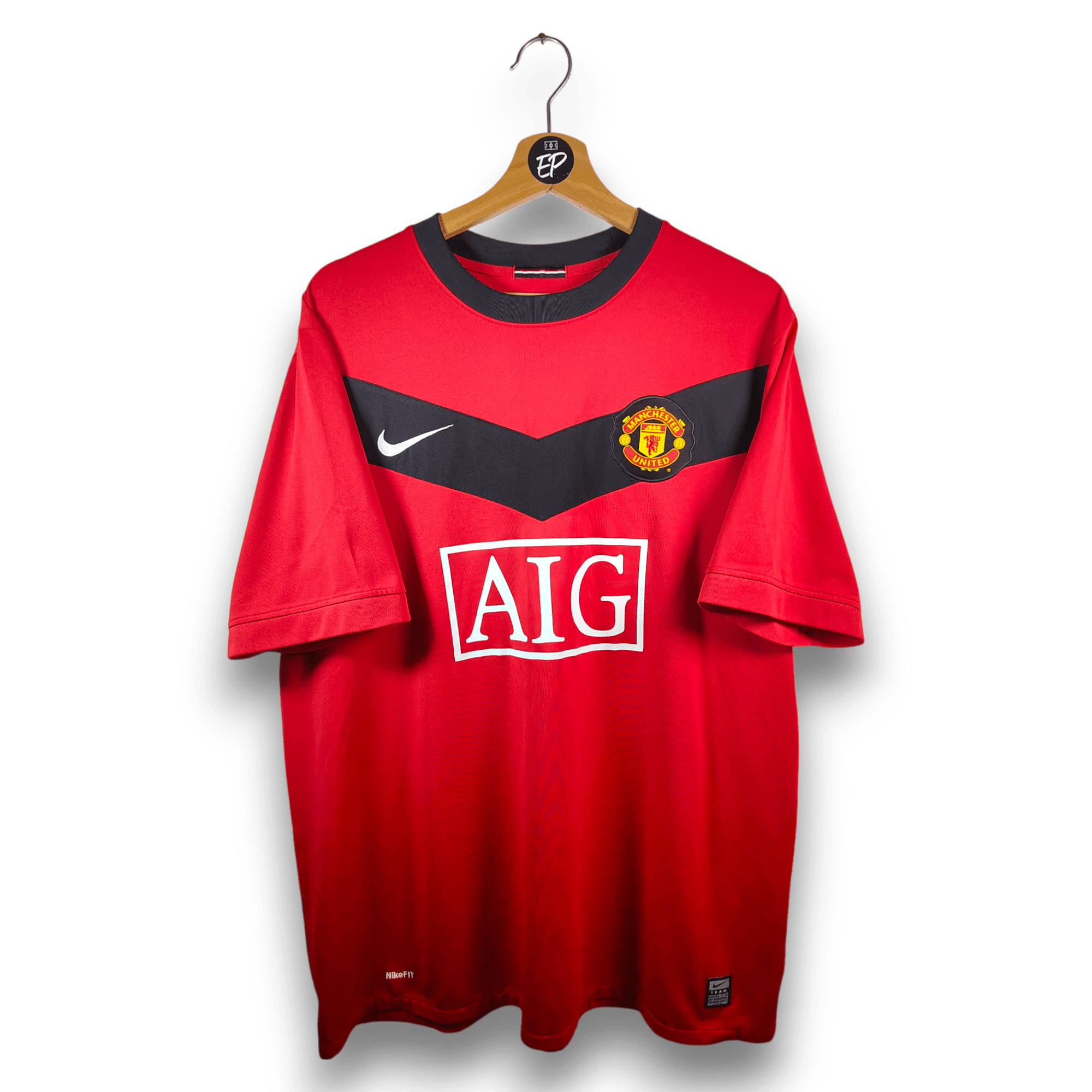 マンチェスター・ユナイテッド FERDINAND 5 XL 2009-10 Manchester United Home Shirt Ferdinand #5 (XL) – Eternal Pitch