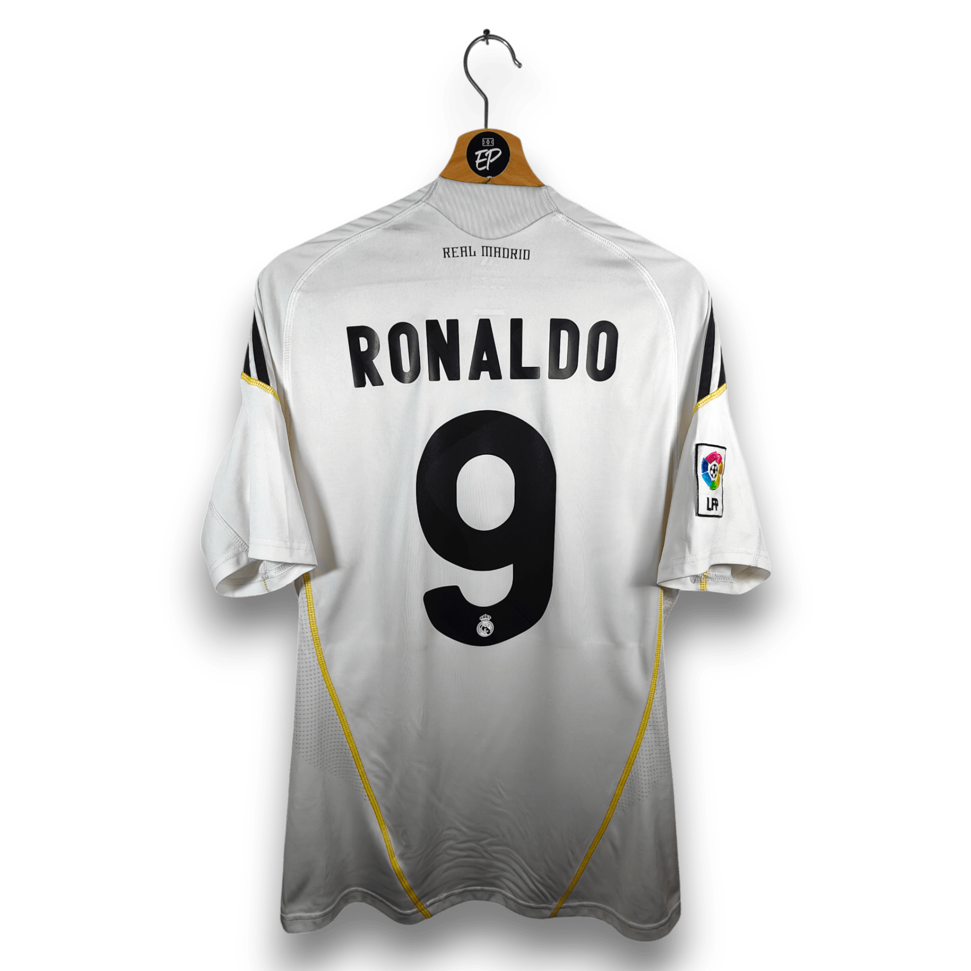 2009-10 Real Madrid Home Shirt Ronaldo #9 - 8/10 - (M) E84352