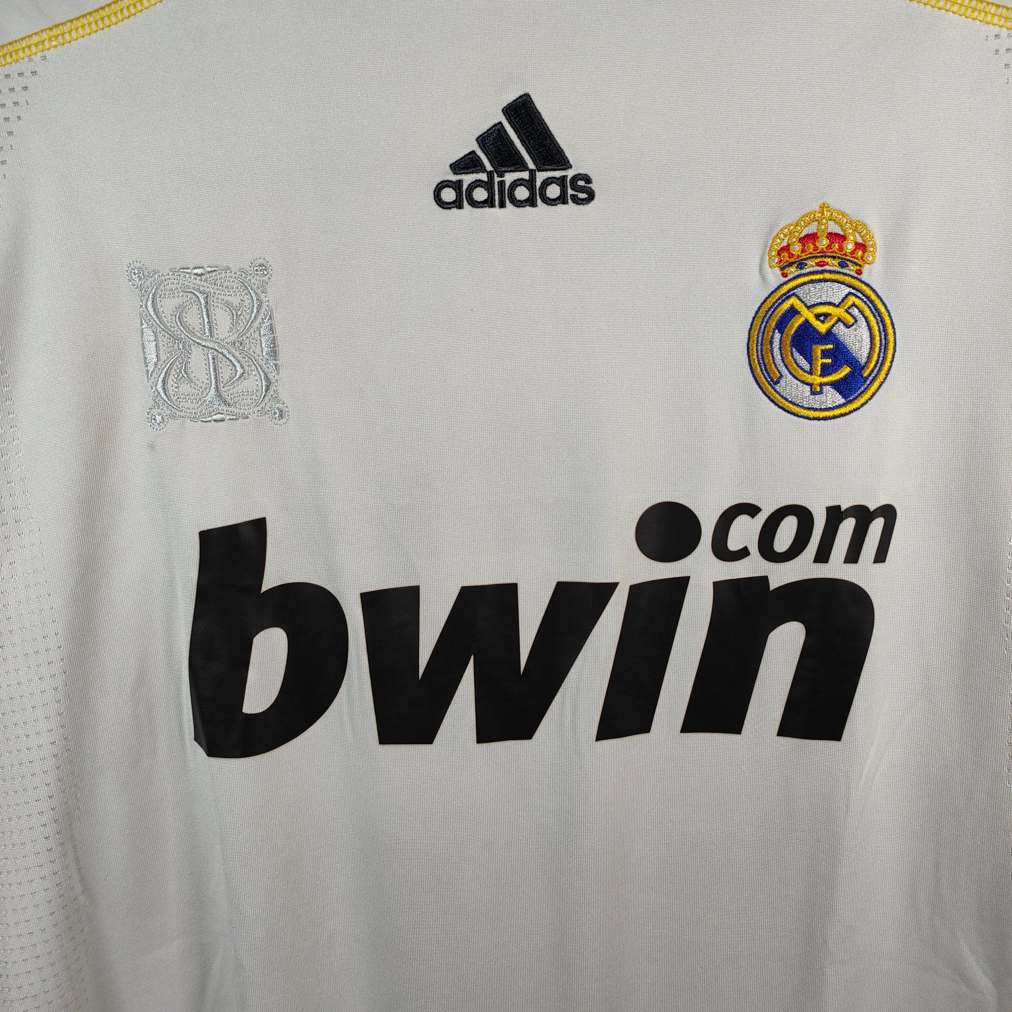 2009-10 Real Madrid Home Shirt Ronaldo #9 - 8/10 - (M) – E84352
