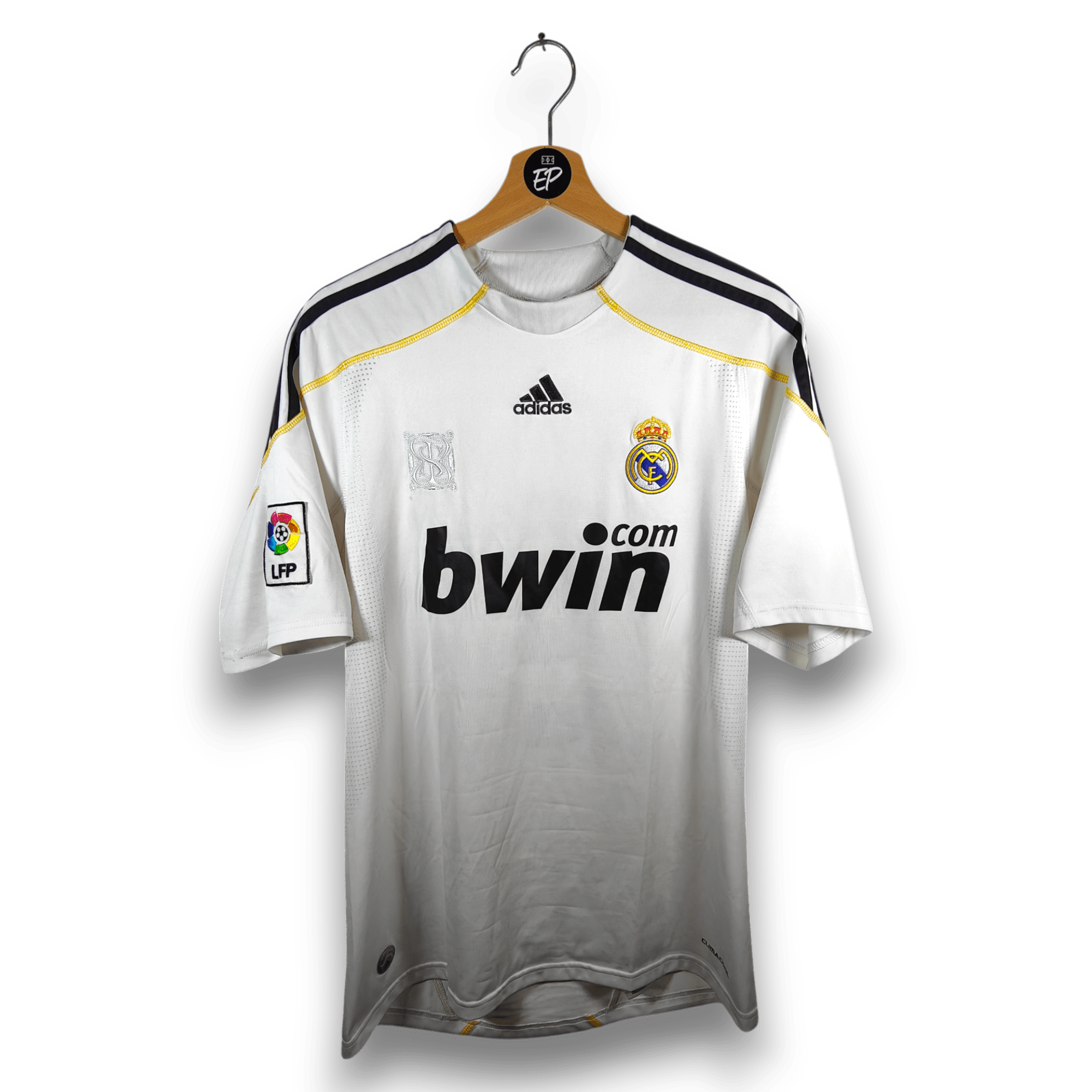 2009-10 Real Madrid Home Shirt Ronaldo #9 - 8/10 - (M) – E84352