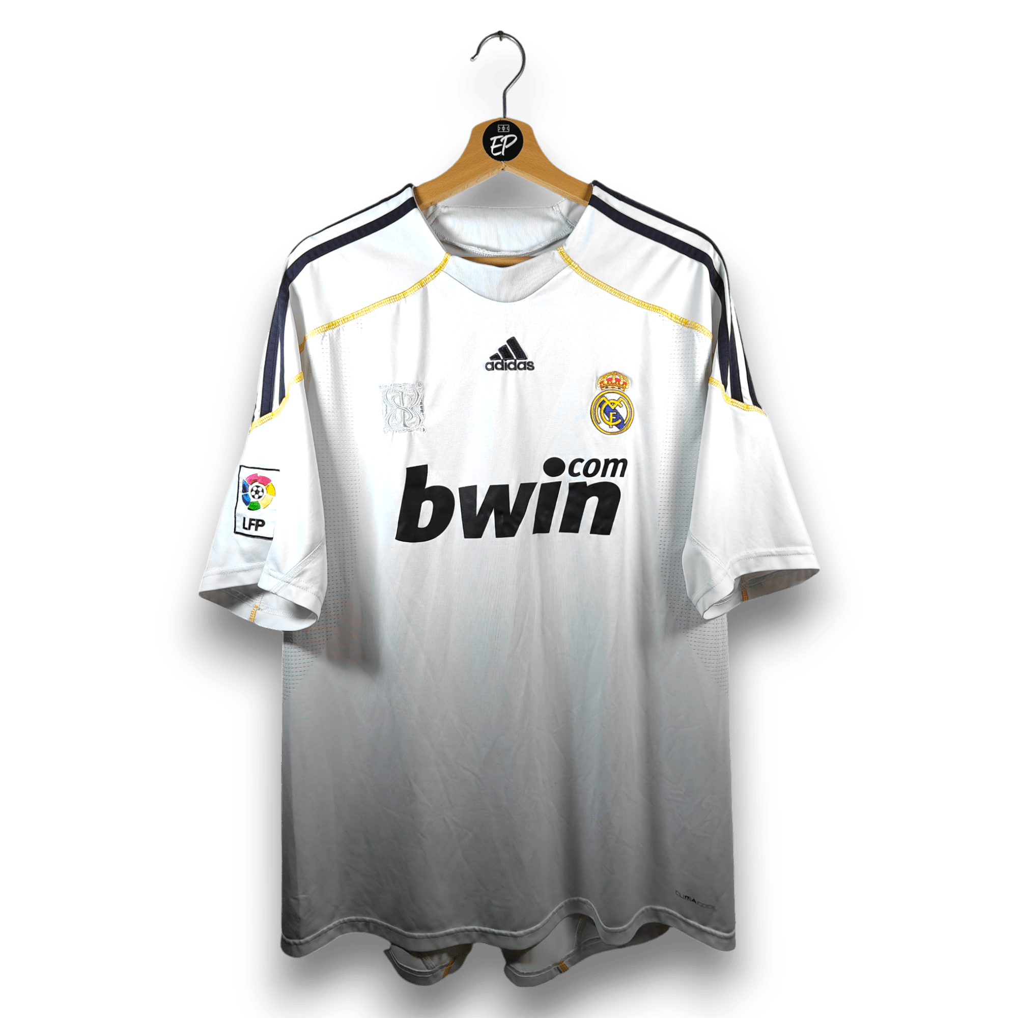 2009 - 10 Real Madrid Home Shirt Ronaldo 9 (XL) - Eternal Pitch
