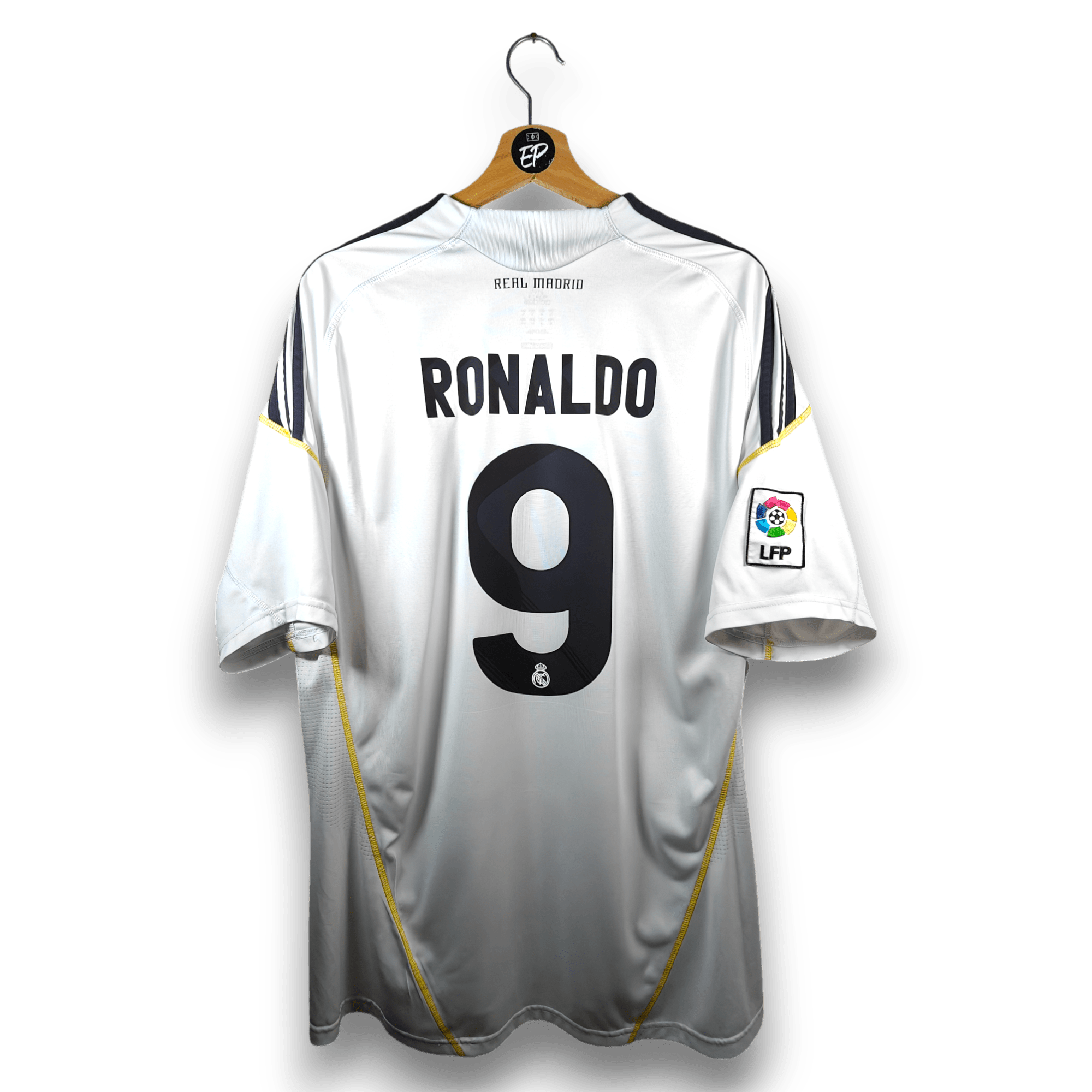 2009 - 10 Real Madrid Home Shirt Ronaldo 9 (XL) - Eternal Pitch