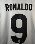 2009 - 10 Real Madrid Home Shirt Ronaldo 9 (XL) - Eternal Pitch