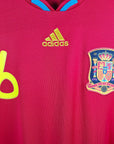 2009 - 10 Spain Home Shirt Iniesta 6 - 9/10 - (M) - Eternal Pitch
