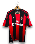 2010 - 11 AC Milan Home Shirt Ibrahimovic 11 - 9.5/10 - (M) - Eternal Pitch