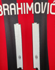 2010 - 11 AC Milan Home Shirt Ibrahimovic 11 (XL) - Eternal Pitch