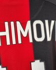 2010 - 11 AC Milan Home Shirt Ibrahimovic 11 (XL) - Eternal Pitch