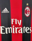2010 - 11 AC Milan Home Shirt Ibrahimovic 11 (XL) - Eternal Pitch