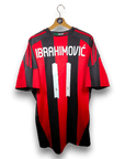2010 - 11 AC Milan Home Shirt Ibrahimovic 11 (XL) - Eternal Pitch