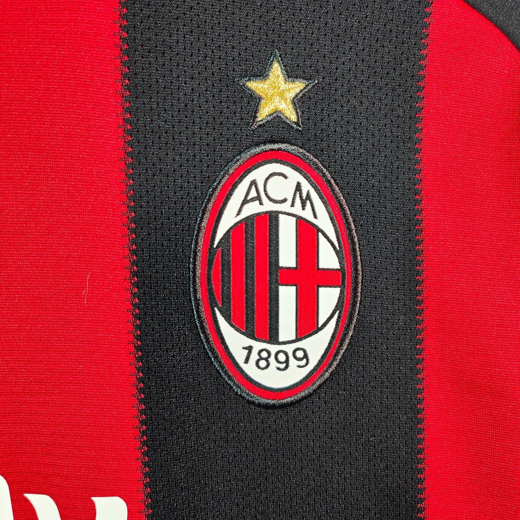 2010 - 11 AC Milan Home Shirt LS Ibrahimovic 11 - 9/10 - (M) - Eternal Pitch