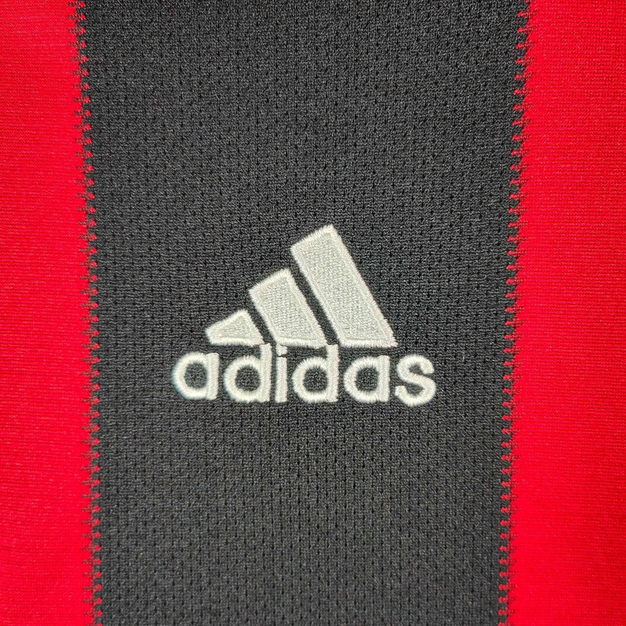2010 - 11 AC Milan Home Shirt Ronaldinho 80 - 9.5/10 - (M) - Eternal Pitch