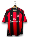 2010 - 11 AC Milan Home Shirt Ronaldinho 80 - 9.5/10 - (M) - Eternal Pitch